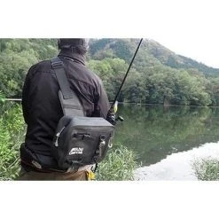 Abu Garcia One Shoulder Bag Water Proof Black