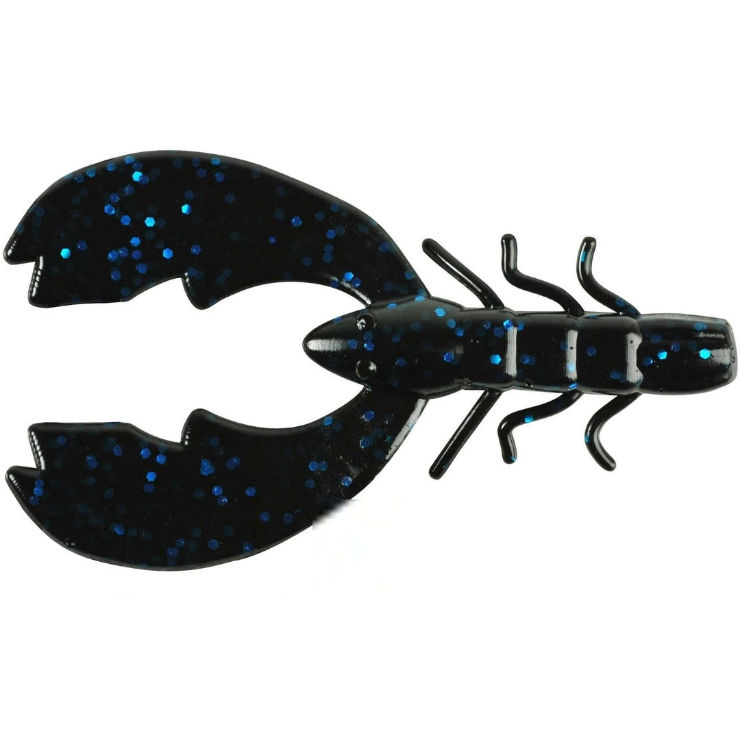 Silikonske Varalice Berkley Power Bait Chigger Craw 8cm Black Blue Fleck 10pcs - 1307360 3 Silikonske Varalice Berkley Power Bait Chigger Craw 8cm Black Blue Fleck 10pcs - 1307360