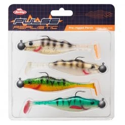 Berkley Pulse Realistc Perch 11cm 4pcs Silikonske Varalice