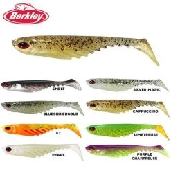 Silikonske Varalice Varalica Berkley Powerbait Ripple Shad 7cm Pearl PO 1pcs