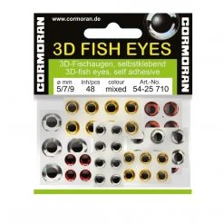 Sitni Pribor Cormoran 3D Fish Eyes Sorted 5/7/9 Mm