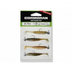 Silikonske Varalice Cormoran Ready To Fish Wave Softshad Set