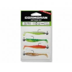 Silikonske Varalice Cormoran Ready To Fish Wave Softshad Set