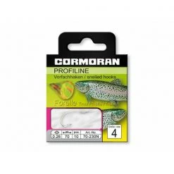 Navezane Udice Cormoran PROFILINE Trout Hook Nickel Udice I Najlon