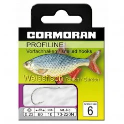 Daiwa Cormoran PROFILINE Coarse Hook Nickel - Navezane Udice I Najlon