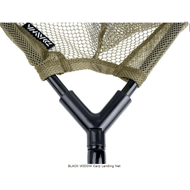 Daiwa Black Widow Carp Landing Net 4 Daiwa Black Widow Carp Landing Net