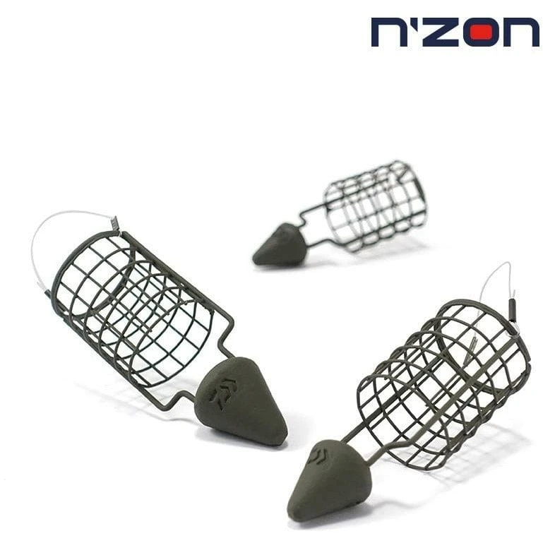 Hranilice DAIWA N'ZON Distance Cage Feeder L 50g 3 Hranilice DAIWA N'ZON Distance Cage Feeder L 50g