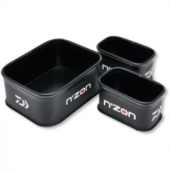 DAIWA N'ZON EVA 3pcs Bait Bowl Set 1 Posude Za Mamce I Hranu, Kante, Sita