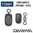 Ostali Sitni Pribor I Pračke DAIWA N'ZON SWIVEL AND STOP BEAD SIZE LARGE