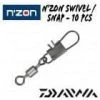 DAIWA N'ZON SWIVEL SNAP SIZE 12 Ostali Sitni Pribor I Pračke 1 DAIWA N'ZON SWIVEL SNAP SIZE 12 Ostali Sitni Pribor I Pračke
