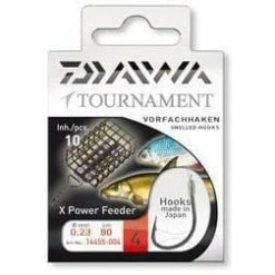 DAIWA Tournament Feeder Hooks 80cm - Navezane X-Power Feeder Udice I Najlon