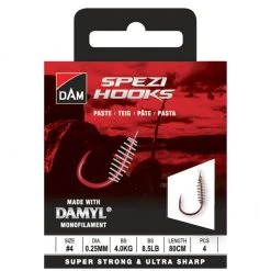 DAM Spezi Paste 80cm 4pcs Udice I Najlon