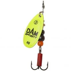 DAM EFFZETT Fluo Spinner 6g #3 Metalne Varalice