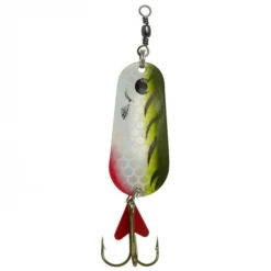 DAM EFFZETT Standard Spoon 10cm 60g Olive / Chartreuse Tiger UV Metalne Varalice
