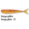 Silikonske Varalice Delalande Drop Shad 7.5cm Orange Glitter