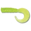 Delalande King 3cm Chartreuse Glitter Silikonske Varalice