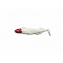 Delalande Speed Factor 13cm White/Red Head Silikonske Varalice