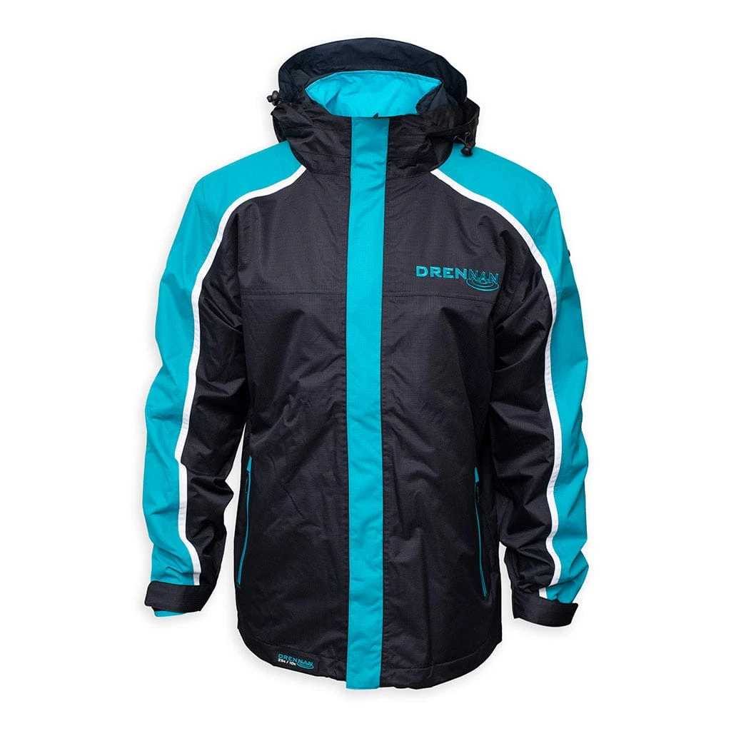 Odjeća I Obuća DRENNAN 25K WATERPROOFS JACKET AQUA/BLACK 3 Odjeća I Obuća DRENNAN 25K WATERPROOFS JACKET AQUA/BLACK