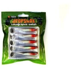 Silikonske Varalice DRENNAN E-SOX Big Eye Fry Paddle Silver Red