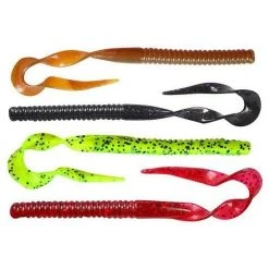 DRENNAN E-SOX DS Curly Worms 12.5cm - 8 Pcs Pack Silikonske Varalice