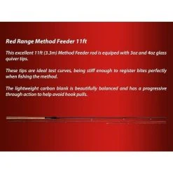 Štapovi DRENNAN Red Range Method Feeder 11ft