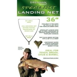 Podmetači I Drške DRENNAN Specialist Landing Net 36"