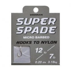 Drennan Super Spade Navezane Udice I Najlon