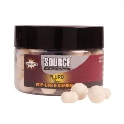 Pop Up Mamci Dynamite Baits Source White Fluro Pop Ups And Dumbells 10mm