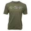 Odjeća I Obuća ESP T-Shirt Camo Logo Olive 2XL