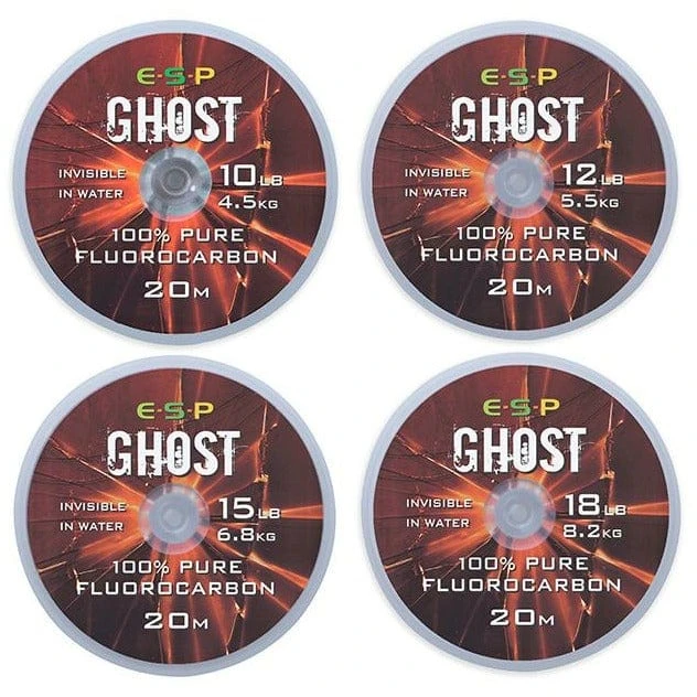 Materijal Za Predveze Fluorocarbon ESP Ghost 12lb 20m 3 Materijal Za Predveze Fluorocarbon ESP Ghost 12lb 20m