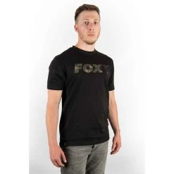 FOX Black Camo Print T Shirt