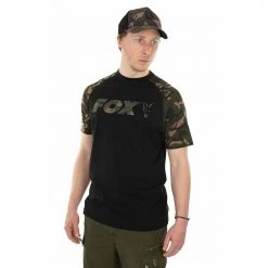 Fox Black / Camo Raglan Tee Odjeća I Obuća