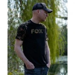 Fox Black / Camo Raglan Tee Odjeća I Obuća