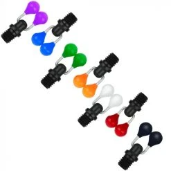 Fox - Black Label Pivoting Ball Clips Signalizatori I Indikatori