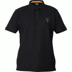 Odjeća I Obuća Fox Collection Black / Orange Polo Shirt