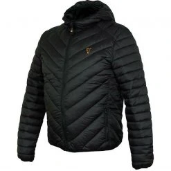 Odjeća I Obuća Fox Collection Quilted Black Orange Jacket