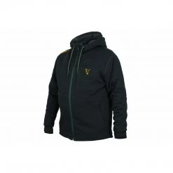 FOX COLLECTION SHERPA HOODY BLACK/ORANGE Odjeća I Obuća