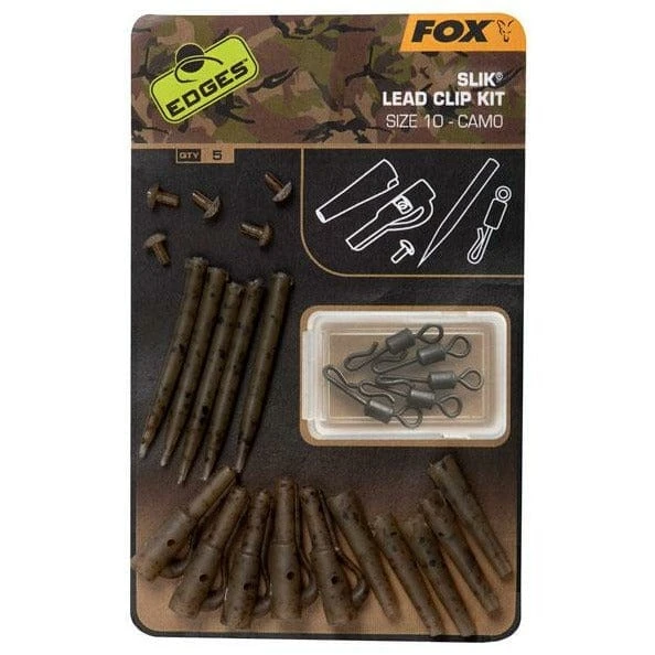 Elementi Za Sisteme FOX EDGES CAMO SLIK LEAD CLIP KIT SZ 10 3 Elementi Za Sisteme FOX EDGES CAMO SLIK LEAD CLIP KIT SZ 10