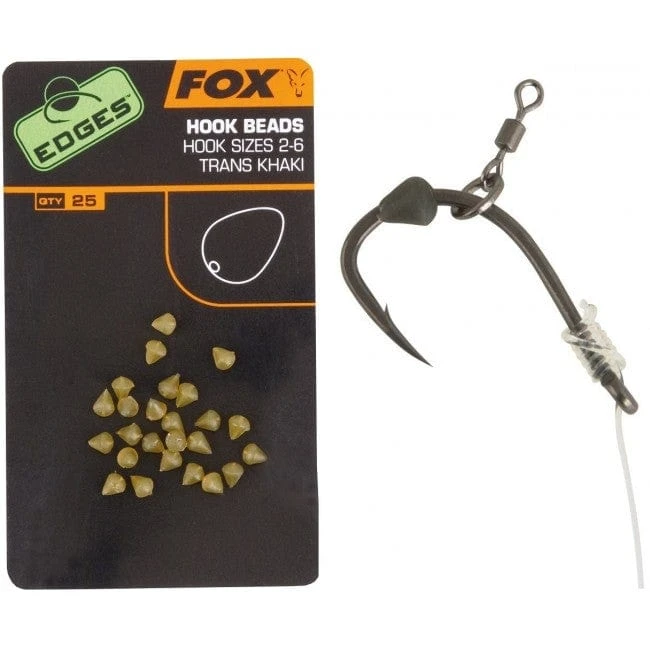 Elementi Za Sisteme Fox Edges Hook Bead X 25 2-10 Khaki 3 Elementi Za Sisteme Fox Edges Hook Bead X 25 2-10 Khaki