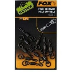 FOX EDGES KWIK CHANGE HELI SWIVELS SIZE 7 X 10