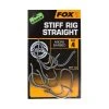 FOX EDGES STIFF RIG STRAIGHT