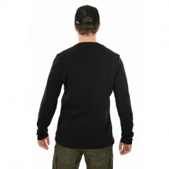 Odjeća I Obuća Fox Long Sleeve Black / Camo T-Shirt