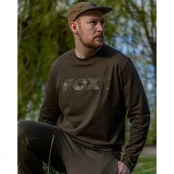 Fox Long Sleeve Khaki / Camo T-Shirt