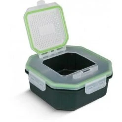 Greys Klip-Lok Flip Top Perforated Bait Box Posude Za Mamce I Hranu, Kante, Sita