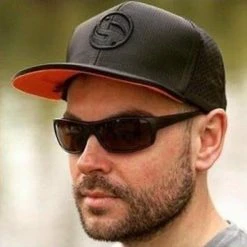 Guru Lazer Snapback Black / Orange