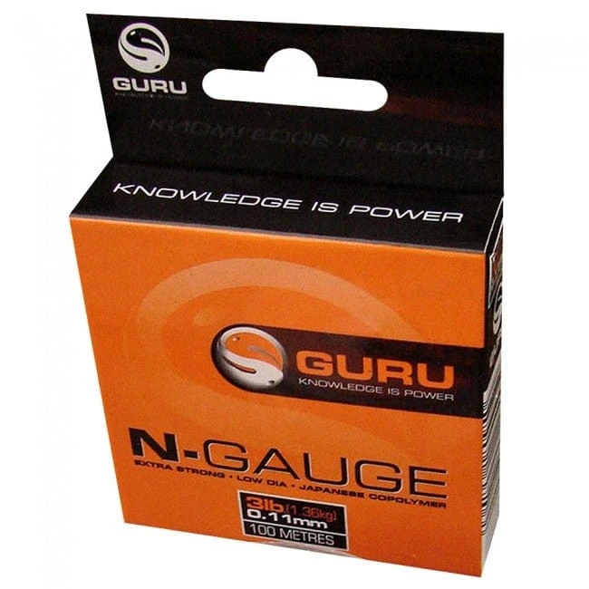 Guru N-Gauge Pro 7lb (0.19mm) Udice I Najlon 3 Guru N-Gauge Pro 7lb (0.19mm) Udice I Najlon