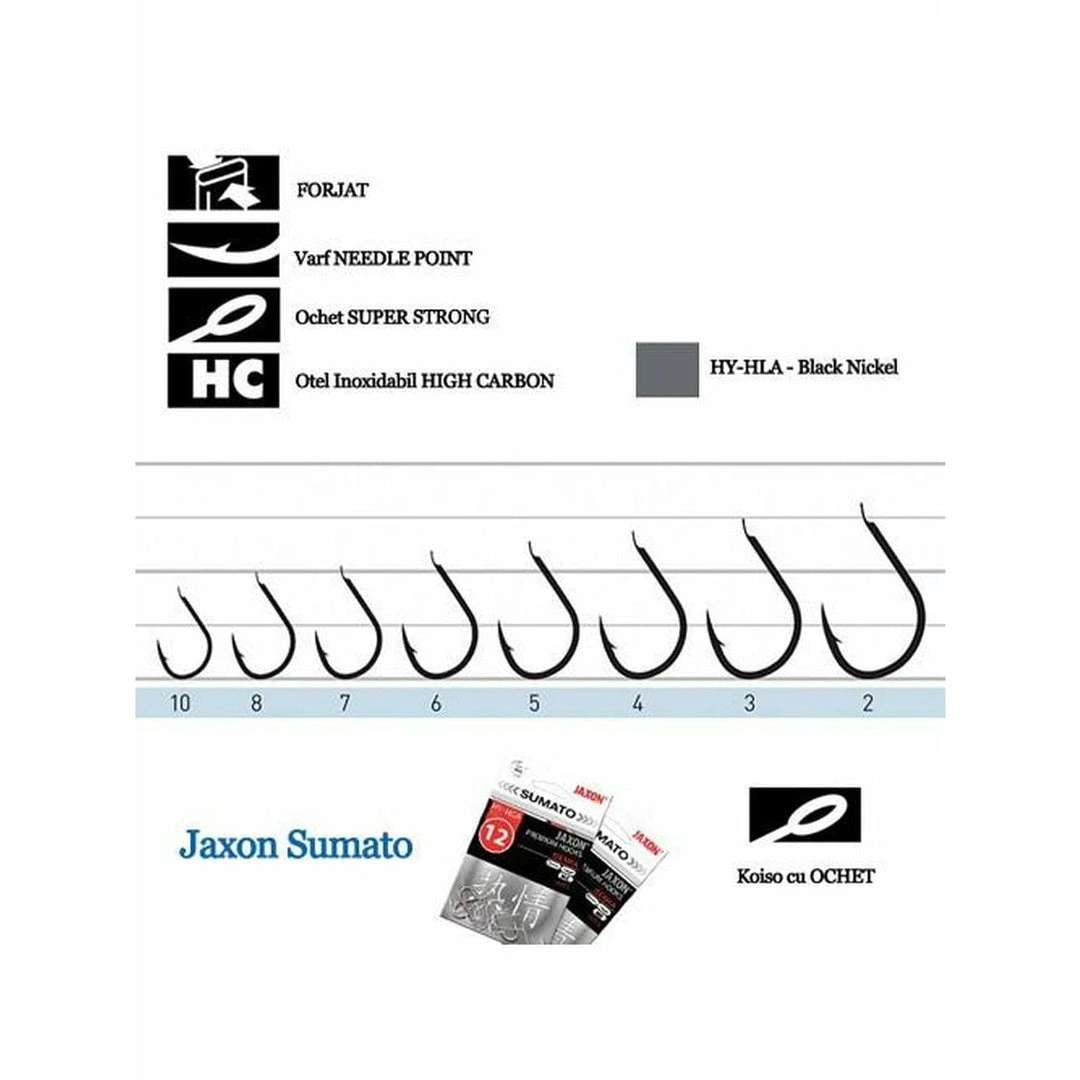 JAXON SUMATO KOISO Udice I Najlon 3 JAXON SUMATO KOISO Udice I Najlon