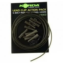 Elementi Za Sisteme Korda Lead Clip Action Pack - Weed