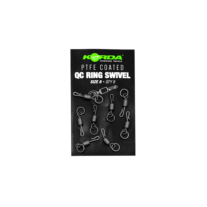 KORDA PTFE QC Ring Swivel 7 KORDA PTFE QC Ring Swivel
