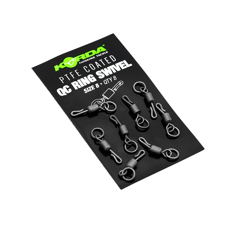 KORDA PTFE QC Ring Swivel 8 KORDA PTFE QC Ring Swivel